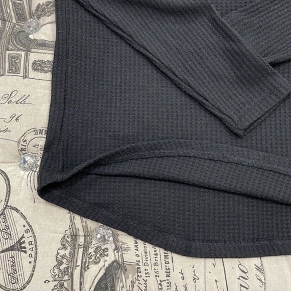 Sweet Romeo Cozy Thermal Pullover Top (Plus Size) - Picture 8 of 9